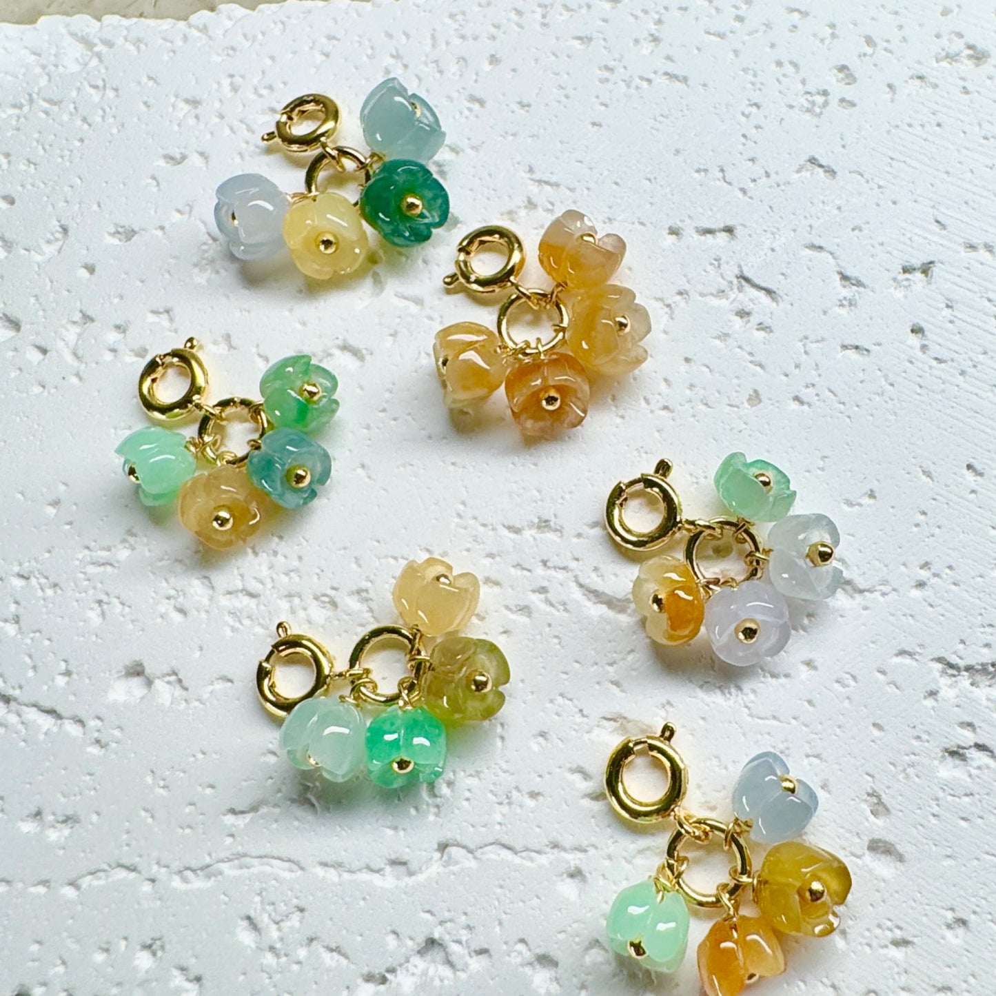 Osmanthus Jadeite Charms