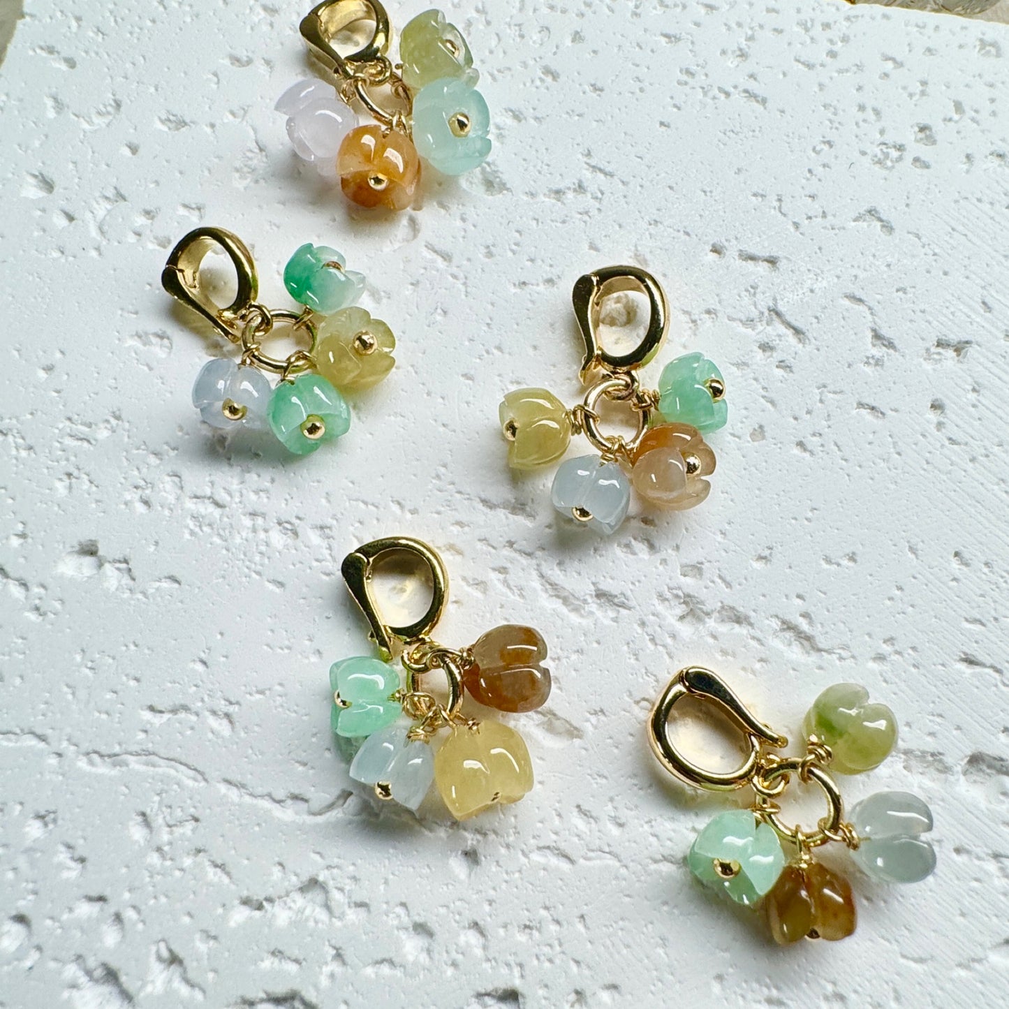 Osmanthus Jadeite Charms