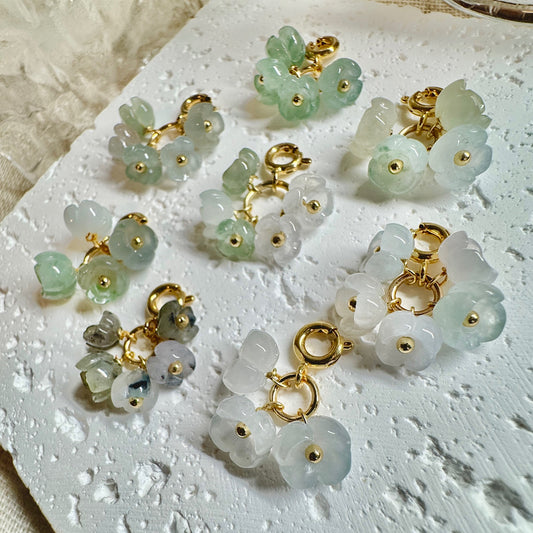 Osmanthus Jadeite Charms