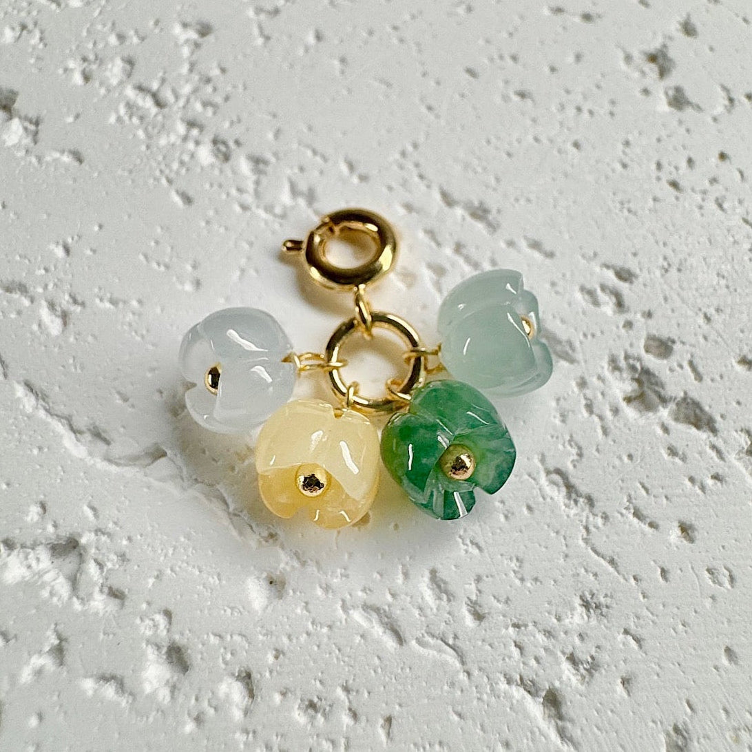 Osmanthus Jadeite Charms