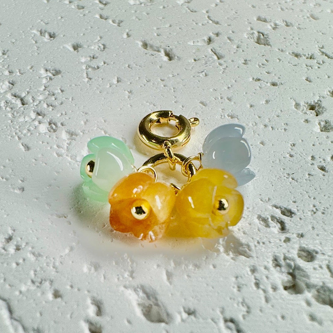 Osmanthus Jadeite Charms