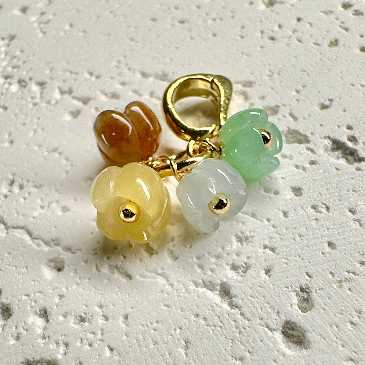 Osmanthus Jadeite Charms