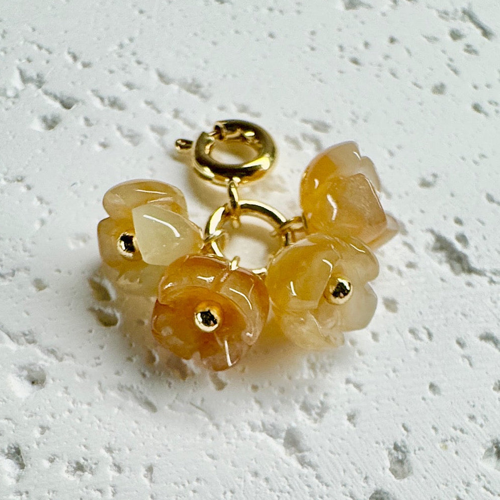 Osmanthus Jadeite Charms