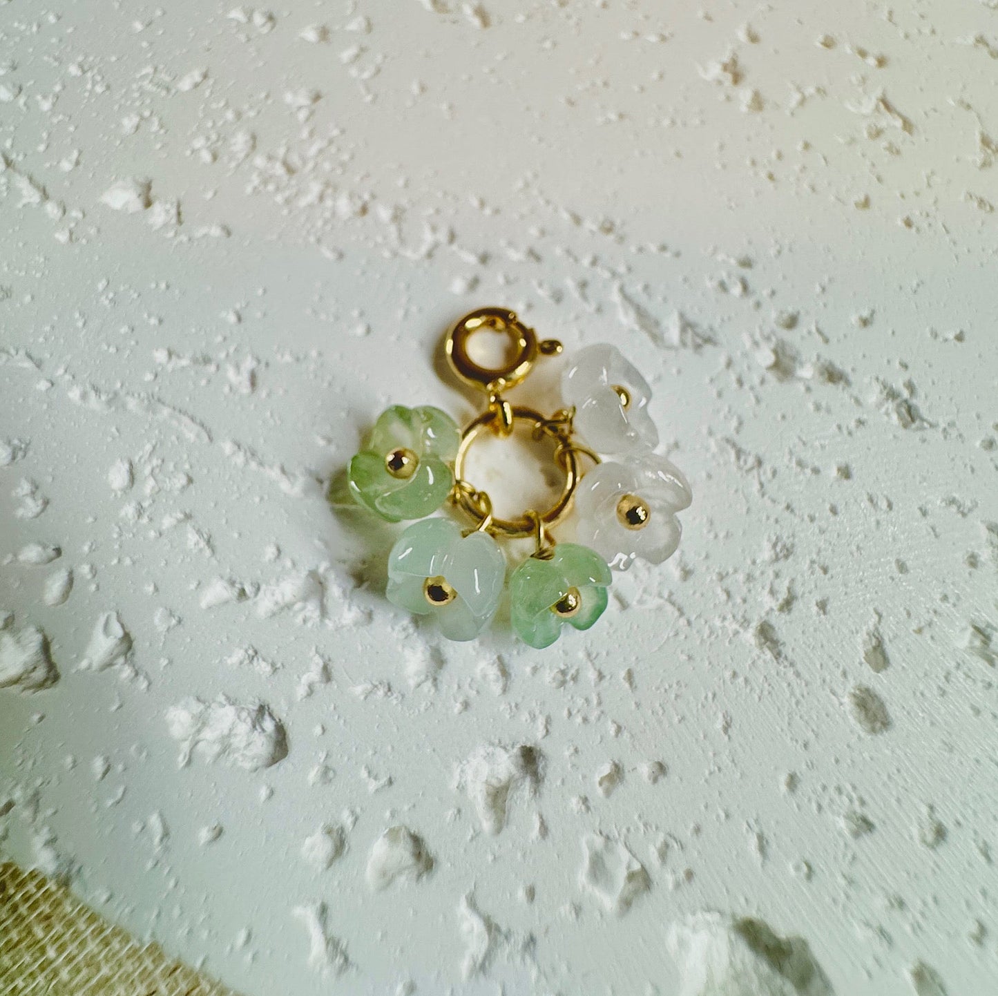 Osmanthus Jadeite Charms
