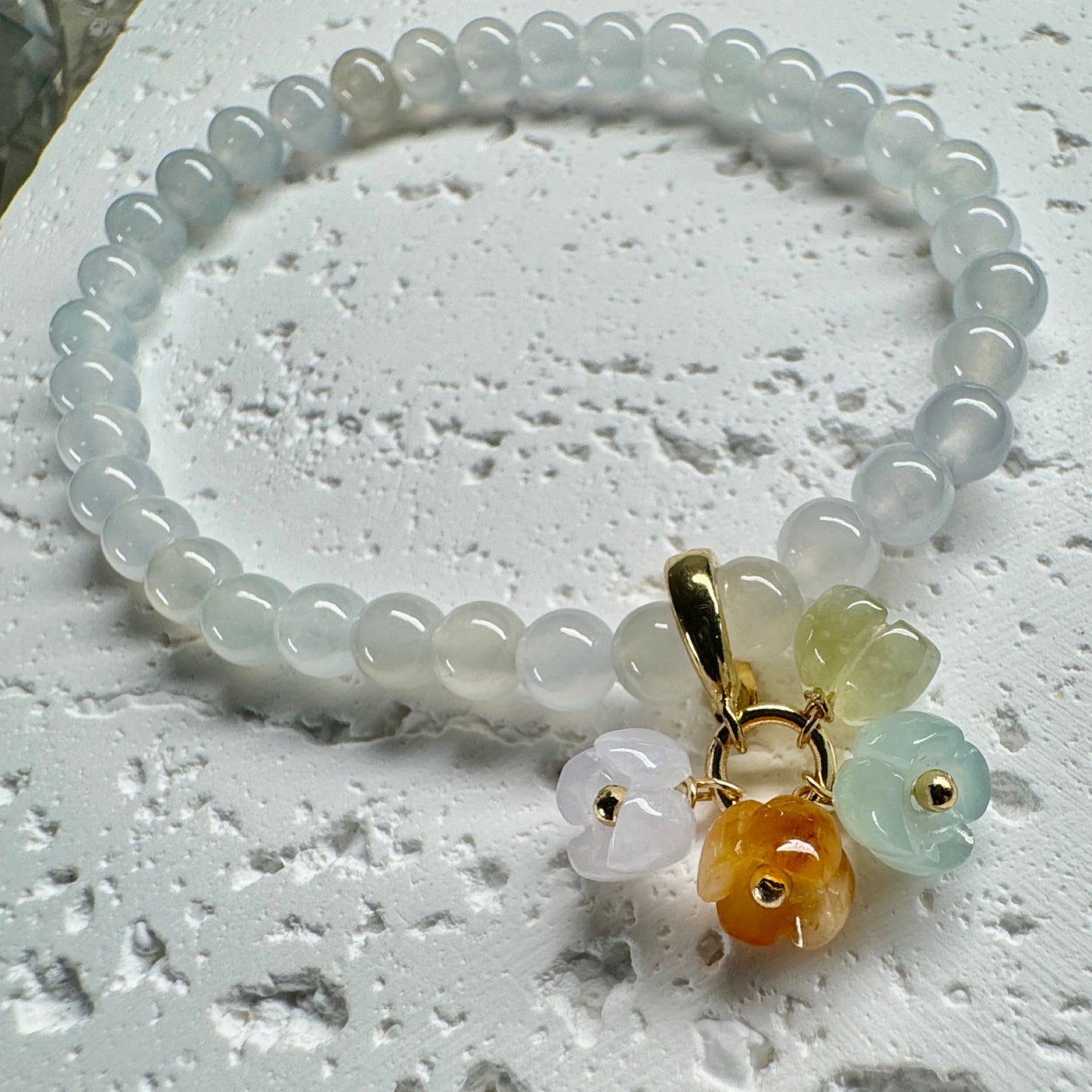 Osmanthus Jadeite Charms