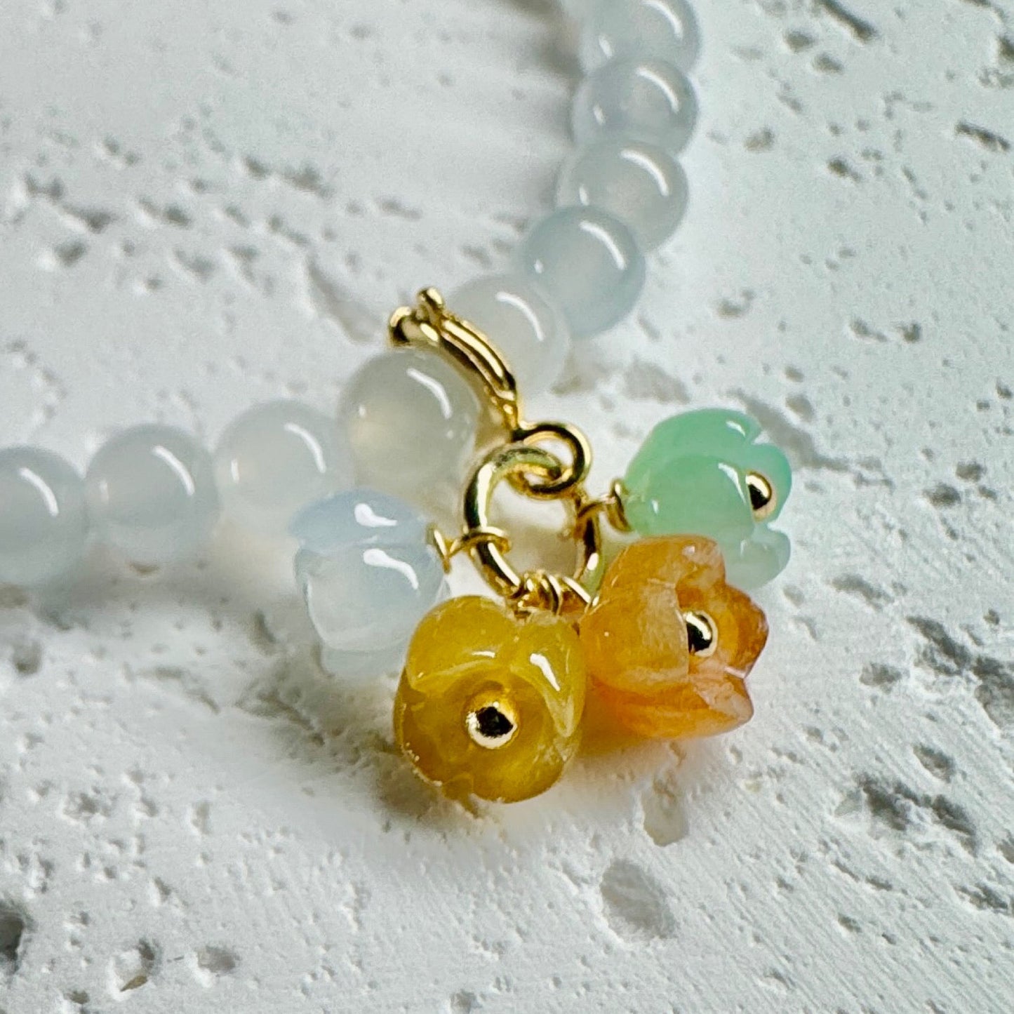 Osmanthus Jadeite Charms