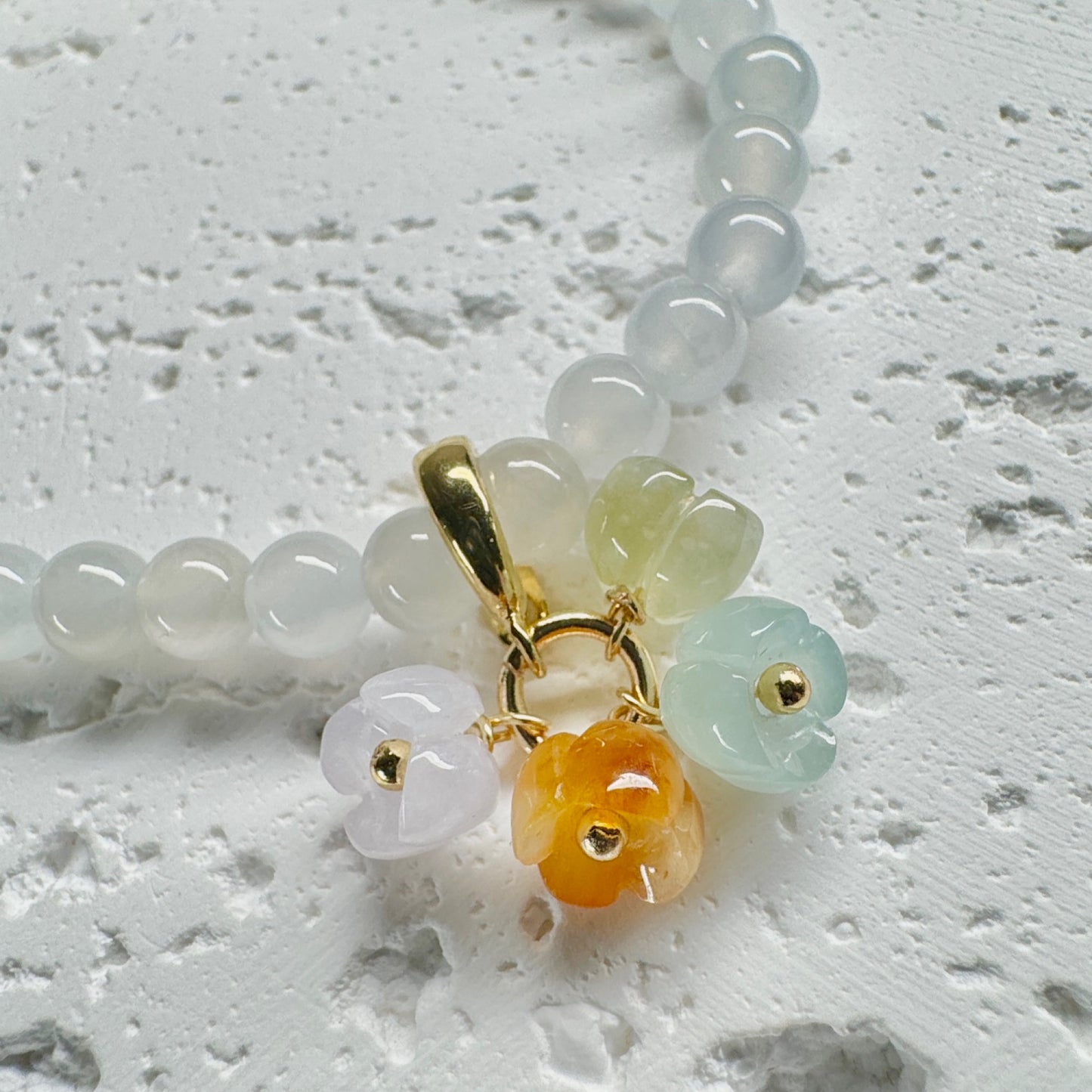Osmanthus Jadeite Charms