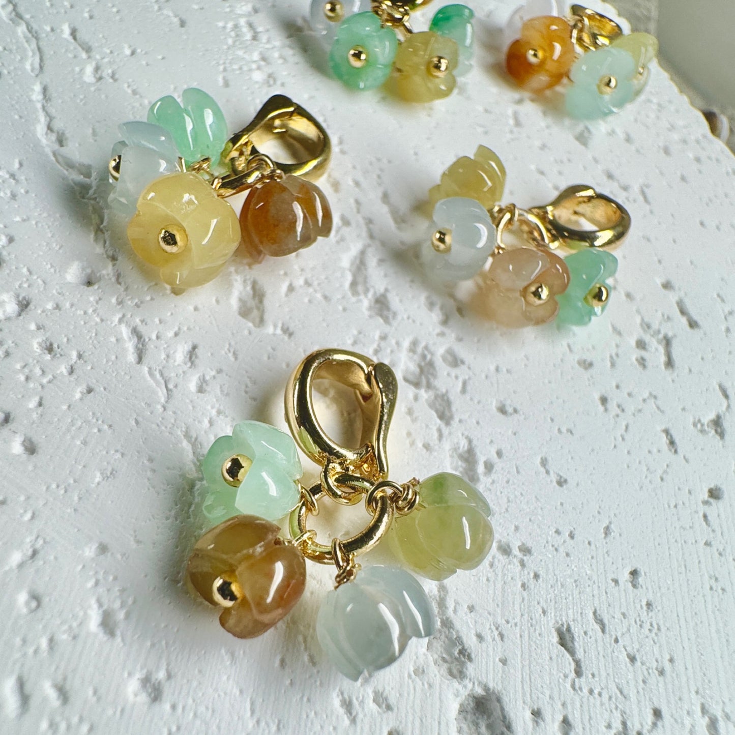 Osmanthus Jadeite Charms
